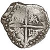 Image 2 : BOLIVIA, Potosí, cob 8 reales, 1628 P/T, "hunched over" lions, rare, ex-Ponte.