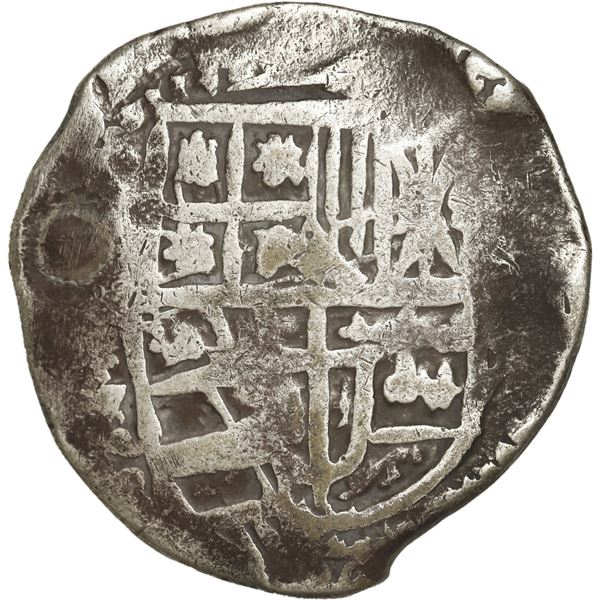 BOLIVIA, Potosí, cob 8 reales, 1646 V/TR, very rare.