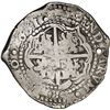 Image 2 : BOLIVIA, Potosí, cob 8 reales, 1651 O, with crowned-•F• (four dots) countermark on