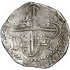 Image 2 : BOLIVIA, Potosí, cob 4 reales, Philip III, assayer M (pre-dated type or date not visible).