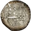 Image 1 : BOLIVIA, Potosí, cob 2 reales, Philip II, assayer L (1st period) below mintmark P to left, denominat