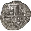 Image 1 : BOLIVIA, Potosí, cob 2 reales, Philip II, assayer B (3rd period).
