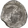 Image 2 : BOLIVIA, Potosí, cob 2 reales, Philip II, assayer B (3rd period).