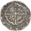 Image 2 : BOLIVIA, Potosí, cob 1 real, Philip II, assayer R (Rincón) to right.