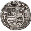 Image 1 : BOLIVIA, Potosí, cob 1 real, Philip II, assayer B/L/? (1st period), no eagles in Naples-Sicily, 2R-s