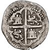 Image 2 : BOLIVIA, Potosí, cob 1 real, Philip II, assayer B/L/? (1st period), no eagles in Naples-Sicily, 2R-s