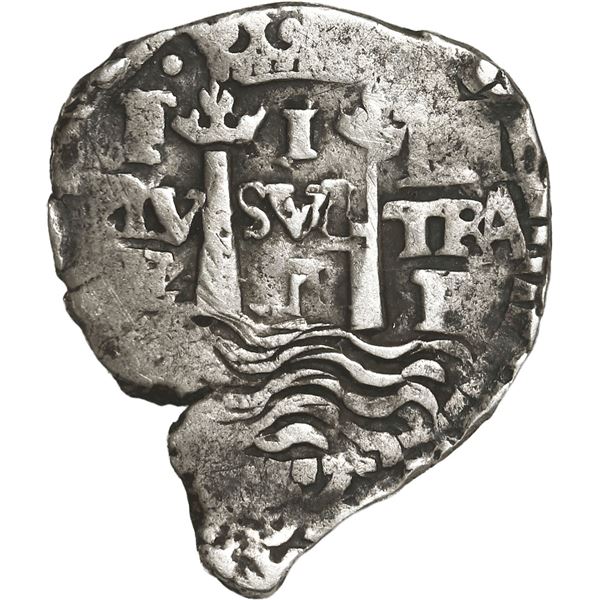BOLIVIA, Potosí, cob 1 real, 1652 E, Transitional McLean Type II.