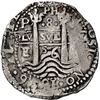 Image 1 : BOLIVIA, Potosí, cob 8 reales "quasi-Royal," 1656 E, PH at top, denomination •8• a