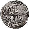 Image 2 : BOLIVIA, Potosí, cob 8 reales "quasi-Royal," 1656 E, PH at top, denomination •8• a