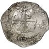 Image 2 : BOLIVIA, Potosí, cob 8 reales, 1664 E, NGC VF 35.