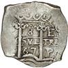 Image 1 : BOLIVIA, Potosí, cob 8 reales, 1667 E.