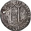 Image 1 : BOLIVIA, Potosí, cob 8 reales Royal (galano), 1670 E, NGC VF details / holed, ex-Jones (Plate Coin).
