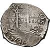 Image 1 : BOLIVIA, Potosí, cob 8 reales, 1674 E, NGC XF 45, finest known in NGC census.