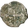 Image 2 : BOLIVIA, Potosí, cob 8 reales, 1691 VR, ex-Pasay Hoard.