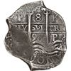 Image 1 : BOLIVIA, Potosí, cob 8 reales, 1698 F.