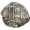 Image 1 : BOLIVIA, Potosí, cob 4 reales, 1670 E.