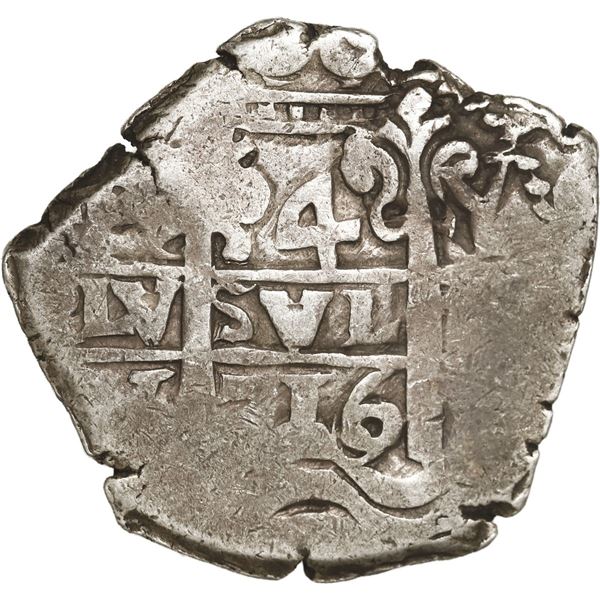BOLIVIA, Potosí, cob 4 reales, 1716 Y.