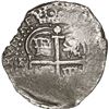 Image 2 : BOLIVIA, Potosí, cob 2 reales, 1652 E, post-transitional, ex-Trastámara.