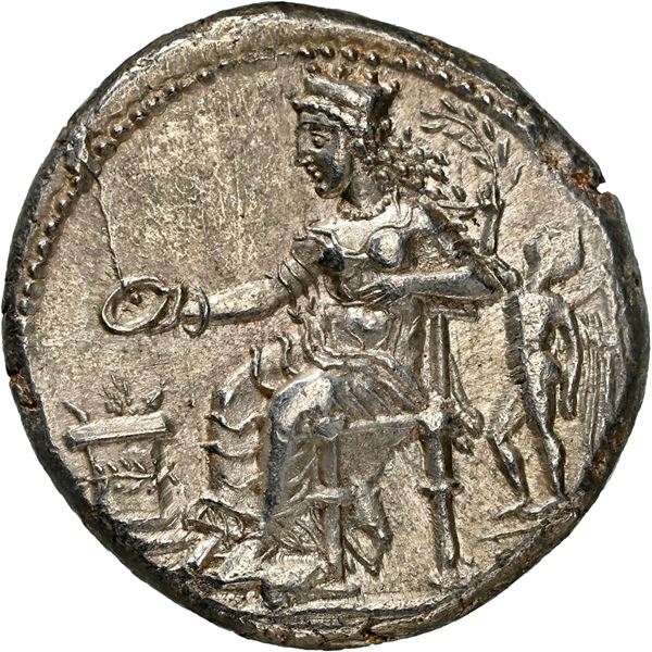 ANCIENT GREEK, Cicilia, Nagidus, AR stater, ca. 400-333 BC, NGC MS / strike 4/5, surface 5/5.