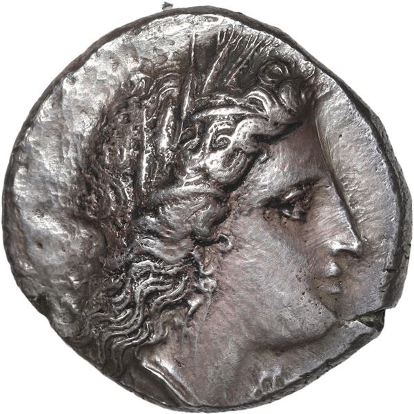 ANCIENT GREEK, Lucania, Metapontum, AR nomos, 334-330 BC.