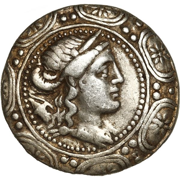 ANCIENT GREEK, Macedon under Roman rule, AR tetradrachm, ca. 167-149 BC, First Meris, Amphipolis min