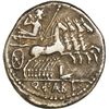 Image 2 : ANCIENT ROMAN, Roman Republic, AR denarius, Q. Fabius Labeo, 124 BC, Rome mint.