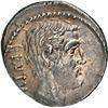 Image 1 : ANCIENT ROMAN, Roman Imperatorial, AR denarius, Brutus (died 42 BC), issue as moneyer, ca. 54 BC, NG