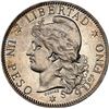 Image 1 : ARGENTINA, 1 peso "patacón," 1881, NGC MS 61.