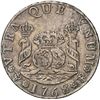 Image 1 : BOLIVIA, Potosí, pillar 4 reales, Charles III, 1768/7 JR, small J in assayer, very rare, ex-Almenara