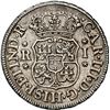 Image 2 : BOLIVIA, Potosí, pillar 1 real, Charles III, 1769 JR, fancy 9, NGC AU details / cleaned, ex-Almenara
