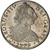 Image 1 : BOLIVIA, Potosí, bust 8 reales, Charles III, 1779 PR, NGC AU 58.