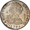 Image 1 : BOLIVIA, Potosí, bust 8 reales, Charles III, 1779 PR, NGC AU 58.