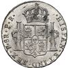 Image 2 : BOLIVIA, Potosí, bust 8 reales, Charles IV, 1792 PR, NGC MS 61, "top pop."