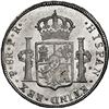 Image 2 : BOLIVIA, Potosí, bust 8 reales, Charles IV, 1793 PR, NGC MS 62.