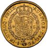 Image 2 : CHILE, Santiago, gold bust 4 escudos, Charles III, 1786 DA, very rare, NGC AU 50, finest and only ex