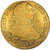 Image 1 : CHILE, Santiago, gold bust 4 escudos, Charles III, 1788 DA, very rare, PCGS XF45, finest and only ex