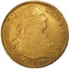 Image 1 : CHILE, Santiago, gold bust 4 escudos, Charles IV, 1799 DA, very rare, PCGS AU50, finest and only exa
