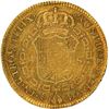 Image 2 : CHILE, Santiago, gold bust 4 escudos, Charles IV, 1799 DA, very rare, PCGS AU50, finest and only exa