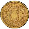 Image 2 : CHILE, Santiago, gold bust 4 escudos, Charles IV, 1806 FJ/JF, extremely rare, PCGS VF30, finest and 