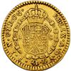 Image 2 : CHILE, Santiago, gold bust 1 escudo, Charles IV transitional (bust of Charles III, ordinal IV), 1791