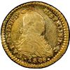Image 1 : CHILE, Santiago, gold bust 1 escudo, Charles IV, 1808 FJ, rare, PCGS AU55, finest known in PCGS cens