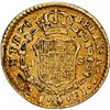 Image 2 : CHILE, Santiago, gold bust 1 escudo, Ferdinand VII (bust of Charles IV), 1817 FJ, NGC VF details / c