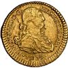 Image 1 : CHILE, Santiago, gold bust 1 escudo, Ferdinand VII (bust of Charles IV), 1817 JF, mintmark and assay