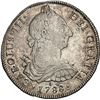 Image 1 : CHILE, Santiago, bust 8 reales, Charles III, 1788 DA, rare, NGC AU 50 (Colección Val y Mexía Label).