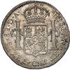 Image 2 : CHILE, Santiago, bust 8 reales, Charles III, 1788 DA, rare, NGC AU 50 (Colección Val y Mexía Label).