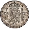 Image 2 : CHILE, Santiago, bust 8 reales, Charles IV, 1793 DA, NGC AU 50 (Colección Val y Mexía Label).