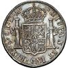 Image 2 : CHILE, Santiago, bust 8 reales, Charles IV, 1794 DA, NGC AU details / environmental damage (Colecció