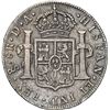 Image 2 : CHILE, Santiago, bust 8 reales, Charles IV, 1796 DA, C/R in CAROLUS, rare, NGC VF 35 (Colección Val 