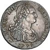 Image 1 : CHILE, Santiago, bust 8 reales, Charles IV, 1797 DA, NGC XF 45 (Colección Val y Mexía Label).