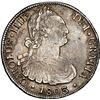Image 1 : CHILE, Santiago, bust 8 reales, Charles IV, 1803 FJ/JJ, NGC XF 40 (Colección Val y Mexía Label).